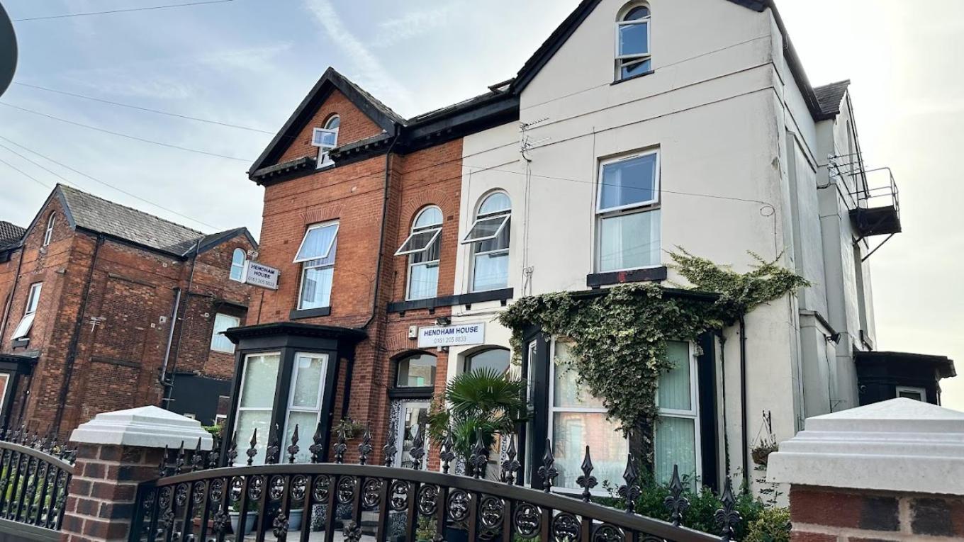 Hendham House Hotell Manchester Exteriör bild